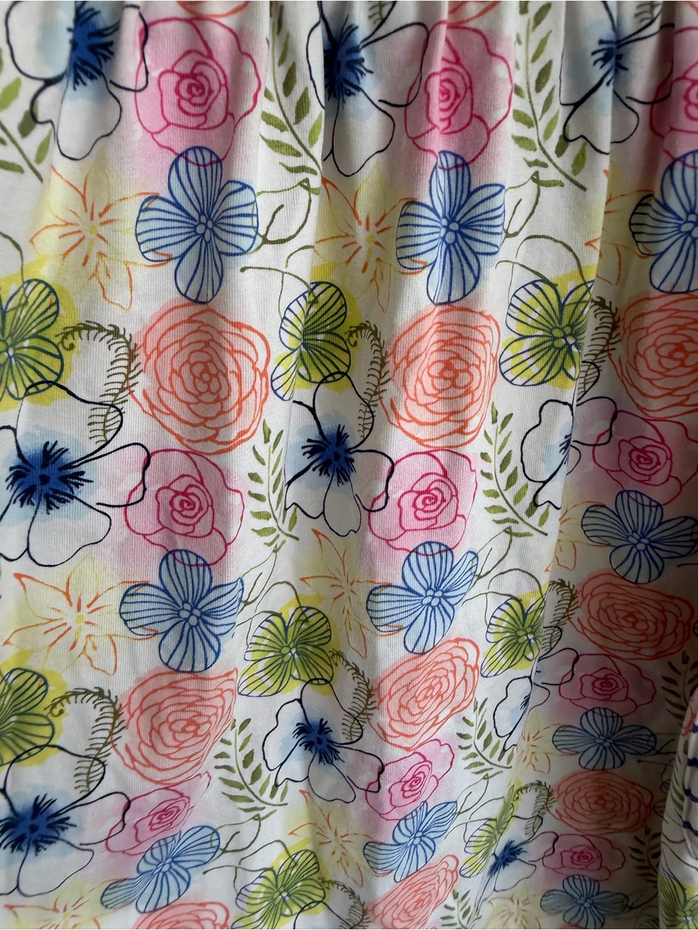 Matilda Jane Girls Floral Striped Dress Size 10 - Picture 7 of 7